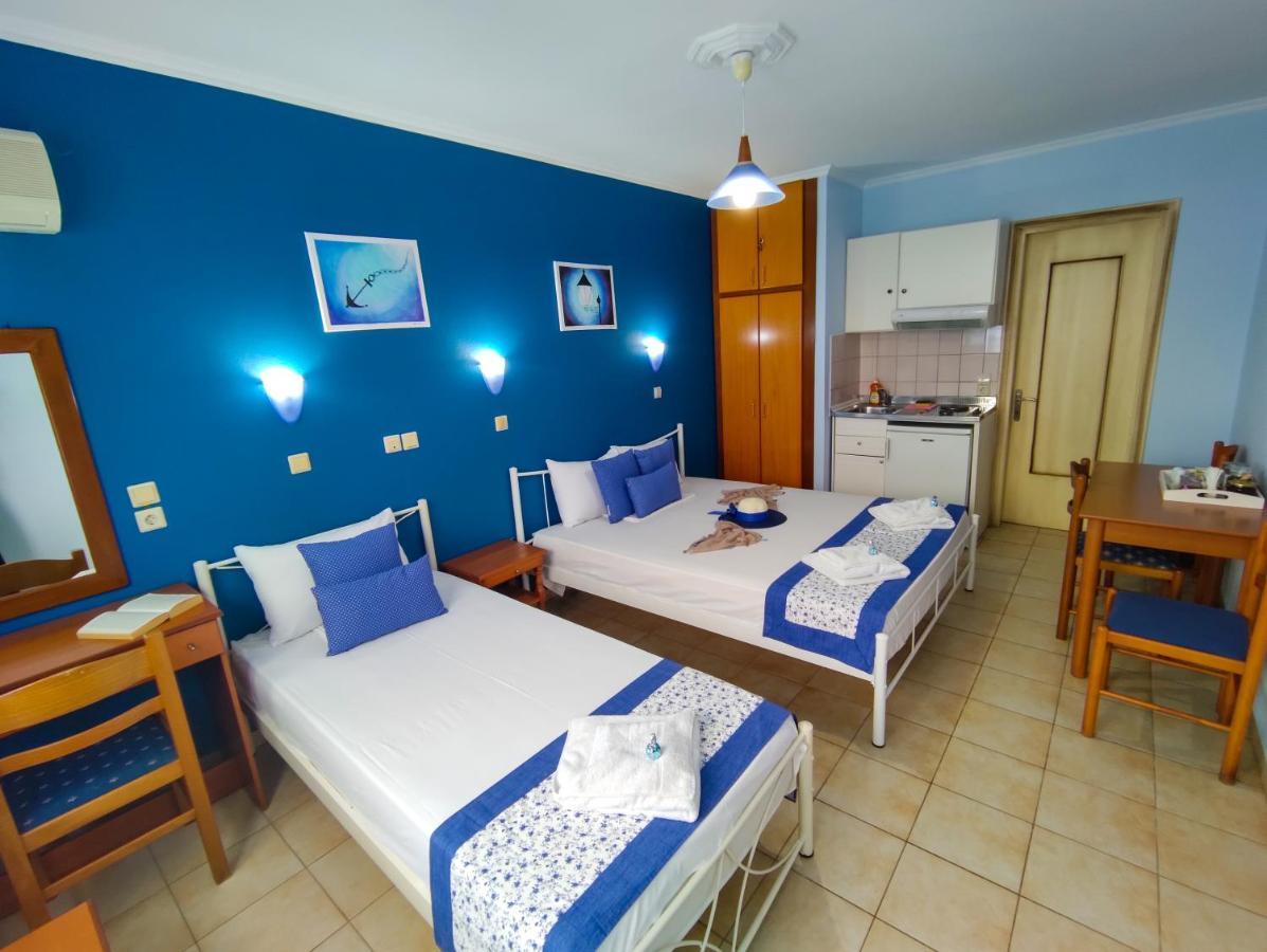 Ellinas Hotel Chrysi Ammoudia Exterior foto